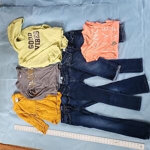 7 pce set Old Navy Jeans and shirts